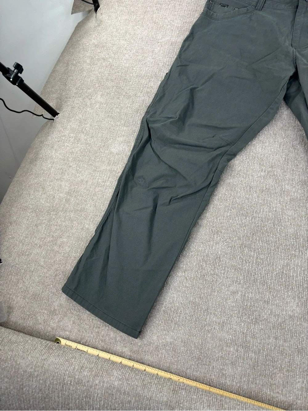 Kuhl Revolvr Pants Mens 38x30 Gray Performance Stretch Hiking Outdoor Patina